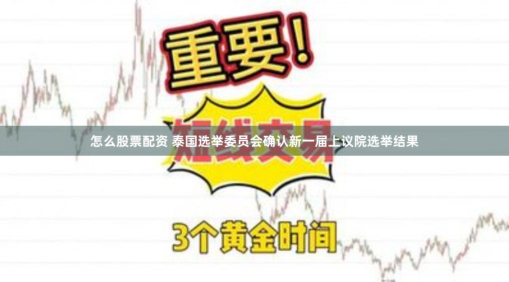 怎么股票配资 泰国选举委员会确认新一届上议院选举结果